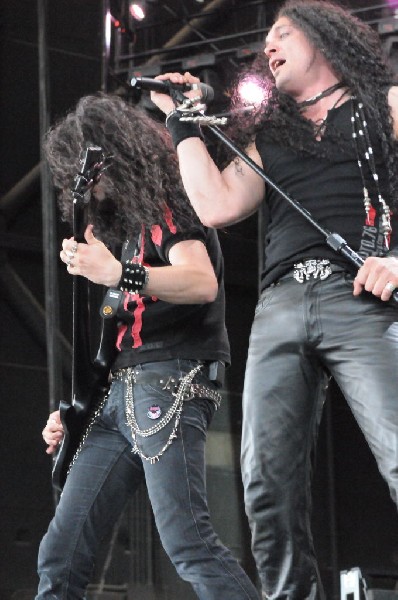 Dragonforce at the Mayhem Festival Verizon Wireless Amphitheater