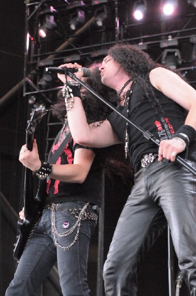 Dragonforce at the Mayhem Festival Verizon Wireless Amphitheater