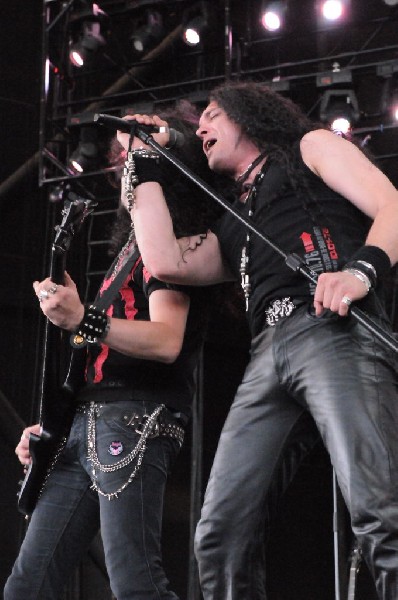 Dragonforce at the Mayhem Festival Verizon Wireless Amphitheater