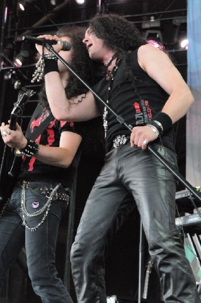 Dragonforce at the Mayhem Festival Verizon Wireless Amphitheater