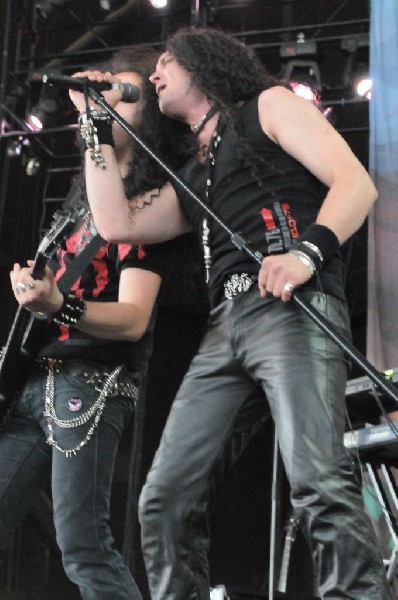 Dragonforce at the Mayhem Festival Verizon Wireless Amphitheater