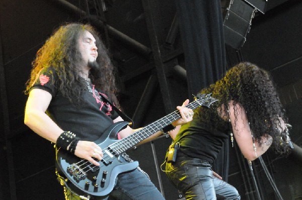 Dragonforce at the Mayhem Festival Verizon Wireless Amphitheater