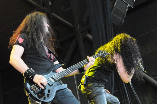 Dragonforce at the Mayhem Festival Verizon Wireless Amphitheater