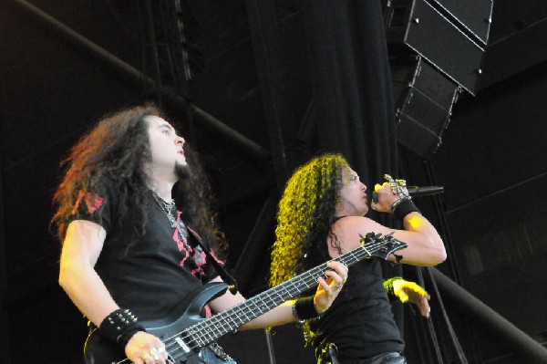 Dragonforce at the Mayhem Festival Verizon Wireless Amphitheater