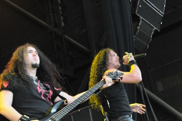 Dragonforce at the Mayhem Festival Verizon Wireless Amphitheater