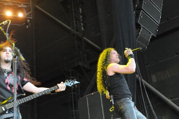 Dragonforce at the Mayhem Festival Verizon Wireless Amphitheater