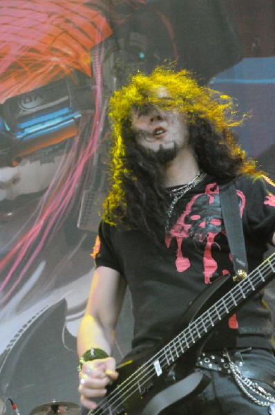 Dragonforce at the Mayhem Festival Verizon Wireless Amphitheater