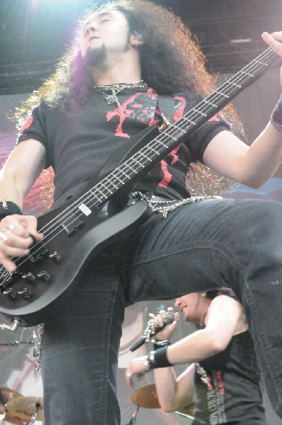Dragonforce at the Mayhem Festival Verizon Wireless Amphitheater