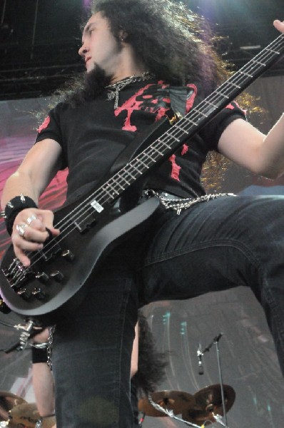 Dragonforce at the Mayhem Festival Verizon Wireless Amphitheater