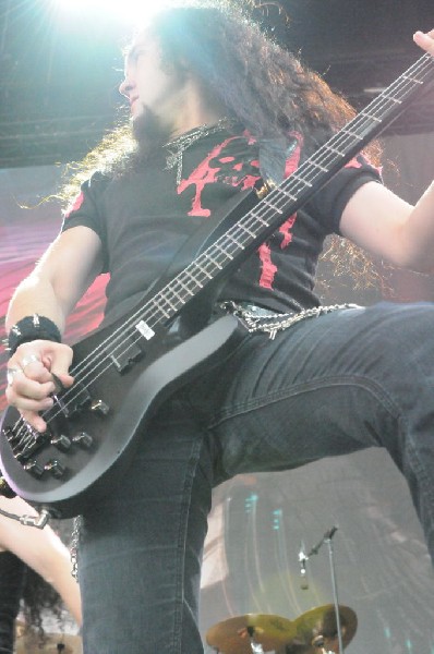 Dragonforce at the Mayhem Festival Verizon Wireless Amphitheater