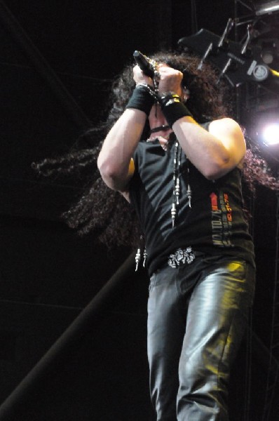 Dragonforce at the Mayhem Festival Verizon Wireless Amphitheater