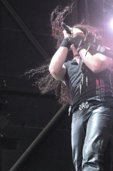 Dragonforce at the Mayhem Festival Verizon Wireless Amphitheater