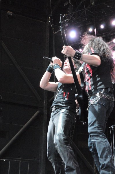 Dragonforce at the Mayhem Festival Verizon Wireless Amphitheater