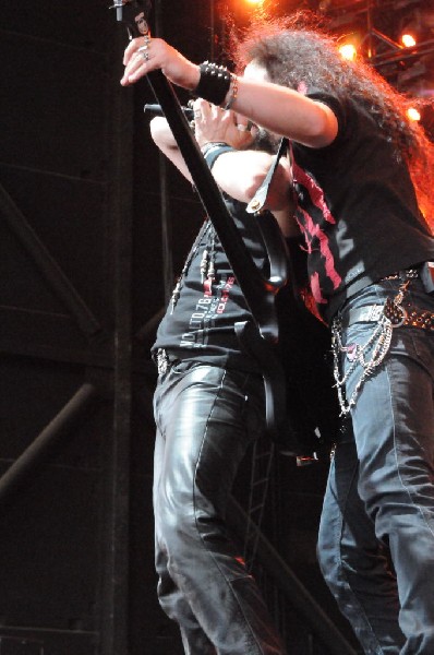 Dragonforce at the Mayhem Festival Verizon Wireless Amphitheater