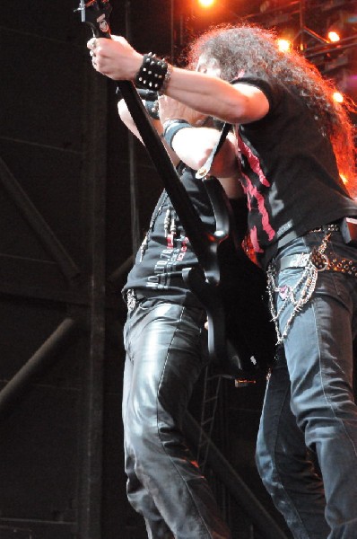 Dragonforce at the Mayhem Festival Verizon Wireless Amphitheater