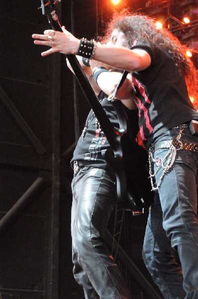 Dragonforce at the Mayhem Festival Verizon Wireless Amphitheater