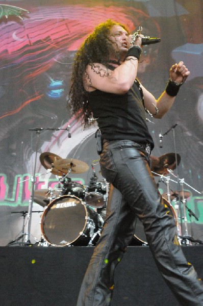 Dragonforce at the Mayhem Festival Verizon Wireless Amphitheater