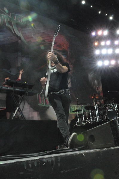 Dragonforce at the Mayhem Festival Verizon Wireless Amphitheater