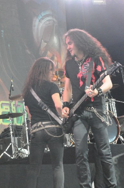 Dragonforce at the Mayhem Festival Verizon Wireless Amphitheater