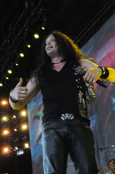 Dragonforce at the Mayhem Festival Verizon Wireless Amphitheater