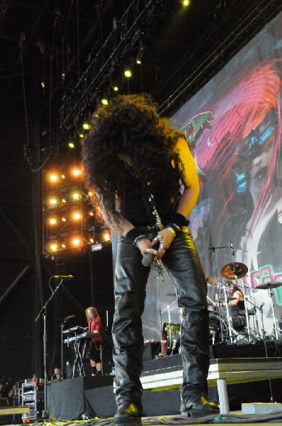 Dragonforce at the Mayhem Festival Verizon Wireless Amphitheater