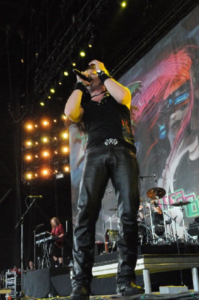 Dragonforce at the Mayhem Festival Verizon Wireless Amphitheater