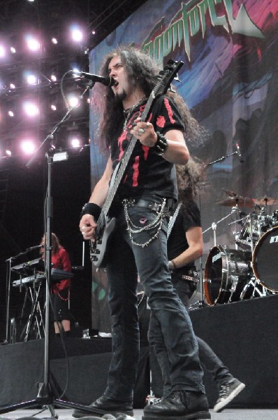 Dragonforce at the Mayhem Festival Verizon Wireless Amphitheater