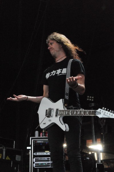 Dragonforce at the Mayhem Festival Verizon Wireless Amphitheater