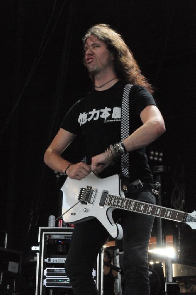 Dragonforce at the Mayhem Festival Verizon Wireless Amphitheater