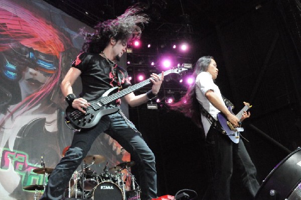 Dragonforce at the Mayhem Festival Verizon Wireless Amphitheater