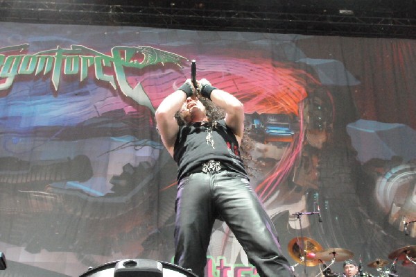 Dragonforce at the Mayhem Festival Verizon Wireless Amphitheater