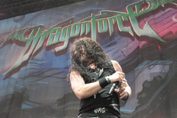 Dragonforce at the Mayhem Festival Verizon Wireless Amphitheater