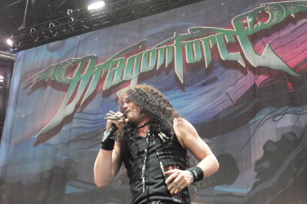 Dragonforce at the Mayhem Festival Verizon Wireless Amphitheater