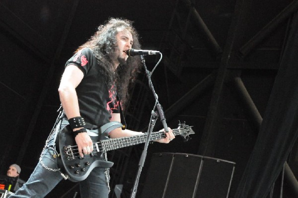 Dragonforce at the Mayhem Festival Verizon Wireless Amphitheater