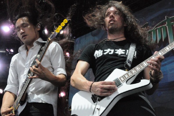 Dragonforce at the Mayhem Festival Verizon Wireless Amphitheater