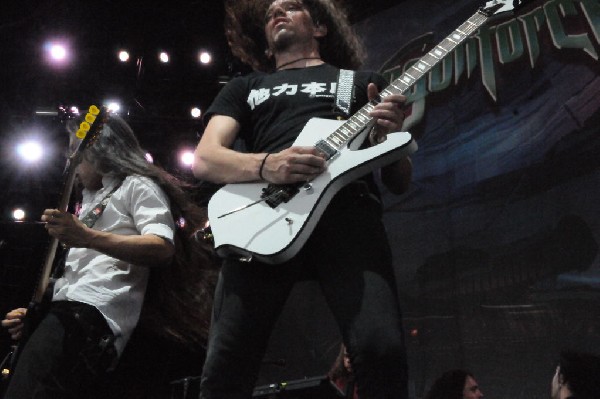 Dragonforce at the Mayhem Festival Verizon Wireless Amphitheater