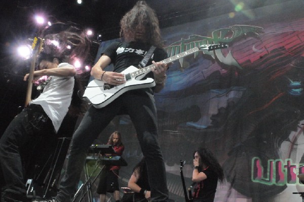 Dragonforce at the Mayhem Festival Verizon Wireless Amphitheater