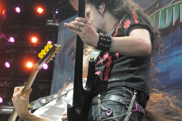 Dragonforce at the Mayhem Festival Verizon Wireless Amphitheater