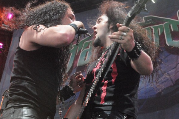 Dragonforce at the Mayhem Festival Verizon Wireless Amphitheater