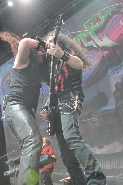 Dragonforce at the Mayhem Festival Verizon Wireless Amphitheater