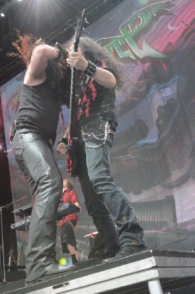 Dragonforce at the Mayhem Festival Verizon Wireless Amphitheater