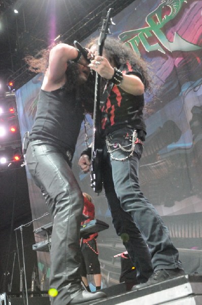 Dragonforce at the Mayhem Festival Verizon Wireless Amphitheater