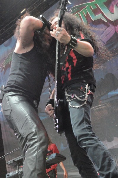 Dragonforce at the Mayhem Festival Verizon Wireless Amphitheater