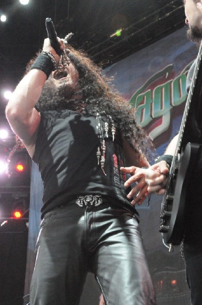 Dragonforce at the Mayhem Festival Verizon Wireless Amphitheater