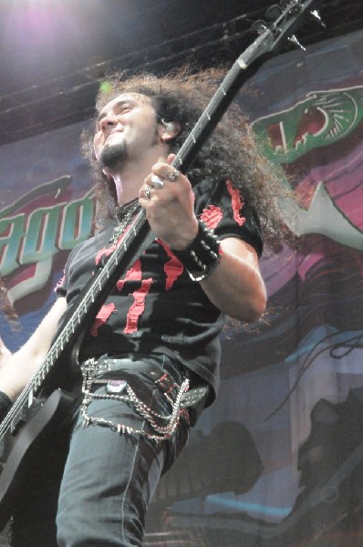 Dragonforce at the Mayhem Festival Verizon Wireless Amphitheater