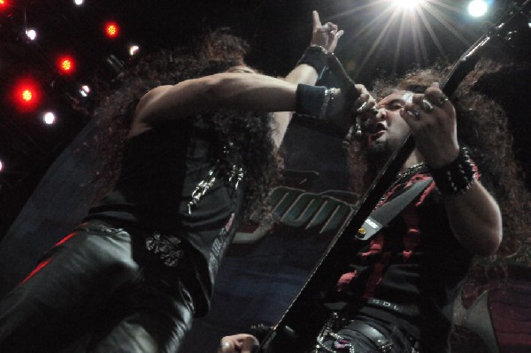 Dragonforce at the Mayhem Festival Verizon Wireless Amphitheater