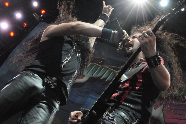 Dragonforce at the Mayhem Festival Verizon Wireless Amphitheater