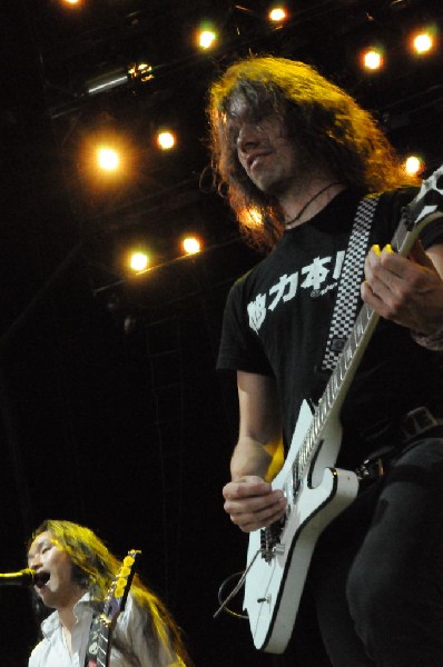 Dragonforce at the Mayhem Festival Verizon Wireless Amphitheater