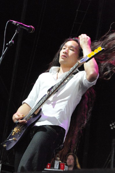 Dragonforce at the Mayhem Festival Verizon Wireless Amphitheater