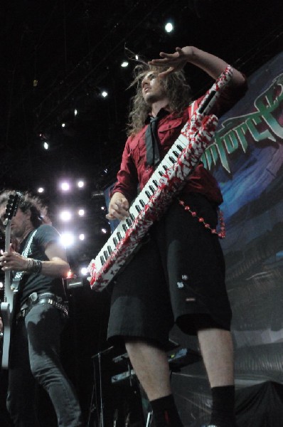 Dragonforce at the Mayhem Festival Verizon Wireless Amphitheater